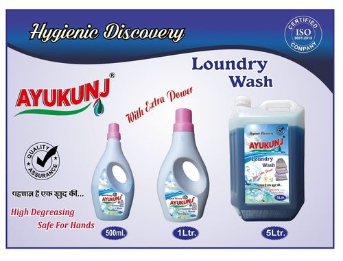 Laundry Wash Liquids Size: 500 Ml To 5 Ltr