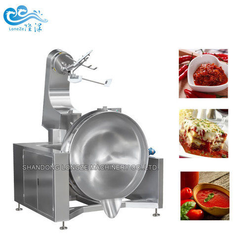 Steam Jacketed Kettle Beans Paste Mixing Planetary Machine