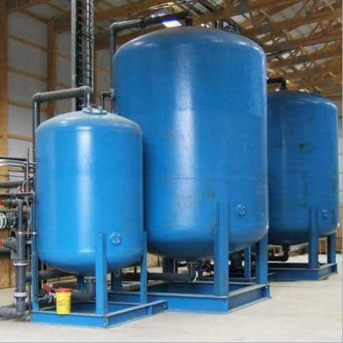 Blue Color Industrial Water Softener