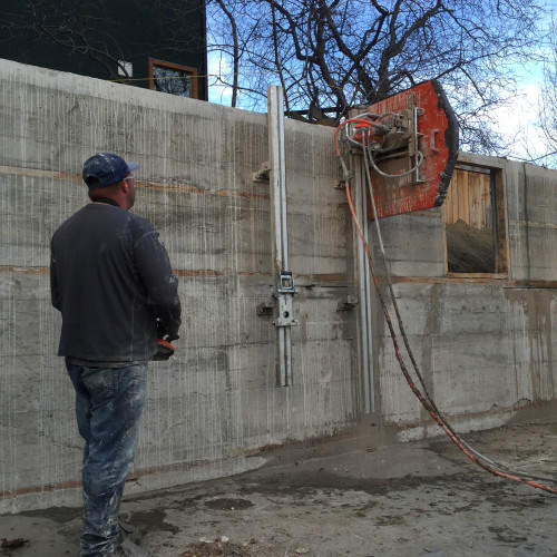 Concrete Wall Sawing Service