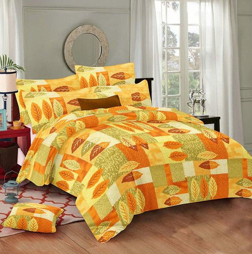 Multicoor Spot Light Cotton Printed Bed Sheet