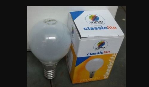 40W E14 Base Round Light Bulb Body Material: Aluminum