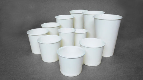 Light Weight Disposable White Paper Cup