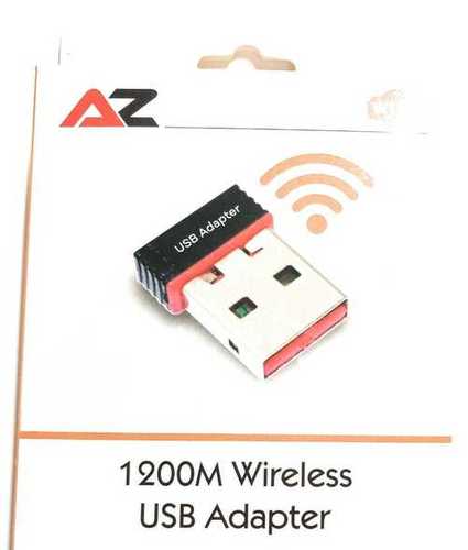 Usb Wi Fi 1200M Wireless Usb Adapter Frequency Range (Hz): 50-60 Hertz (Hz)