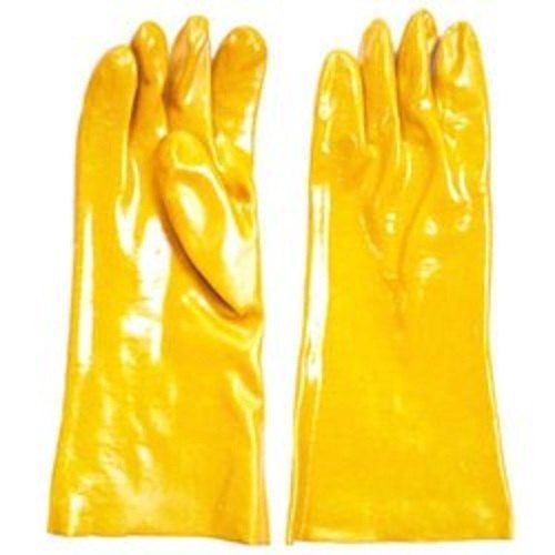 Yellow Pvc Hand Gloves