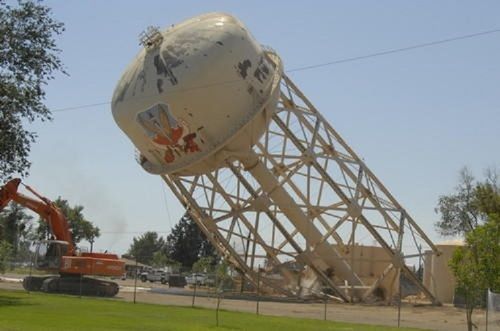 Industrial Water Tank Demolition Service