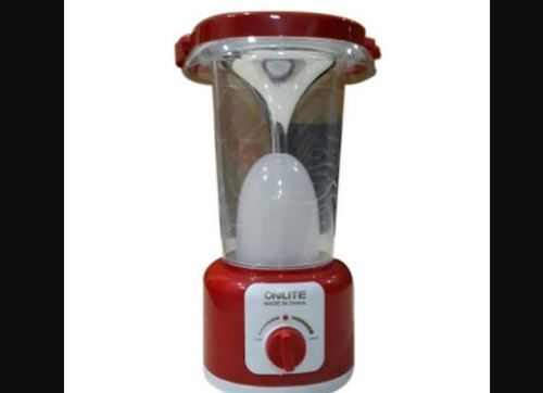 Red Portable Rechargeable Led Solar Lantern