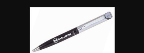 Black Promotional Retractable Metal Ballpoint Pen