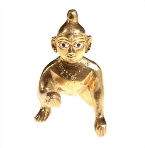 Durable Brass Laddu Gopal Statue