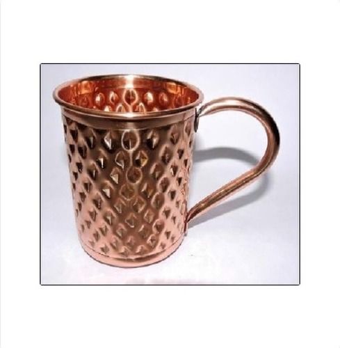 Chitai Hammered Pure Copper Mug Size: Various