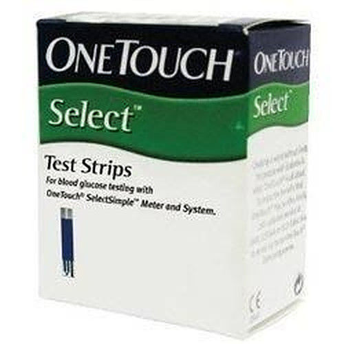 White One Touch Select Test Strips