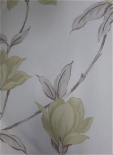 2mm Floral Print Pvc Wallpaper