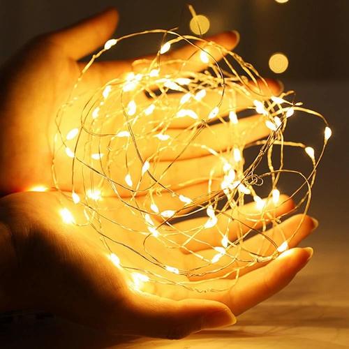 Yellow 30 Led Fairy Light For Indoor And Outdoor Decoration