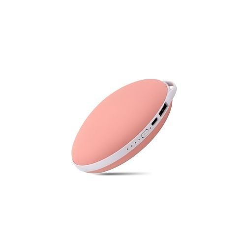 5200Mah Usb Rechargeable Electric Hand Warmer Double Side Warmer Portable Power Bank  Body Material: Aluminium+Abs+Pc+ Aluminum +Rubber Oil