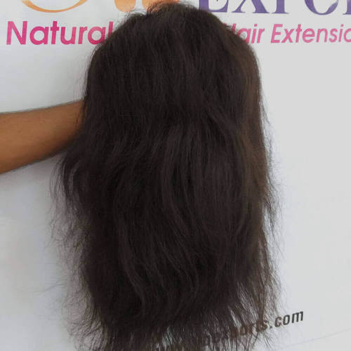 Black Lace Closure Wig 14" Inches