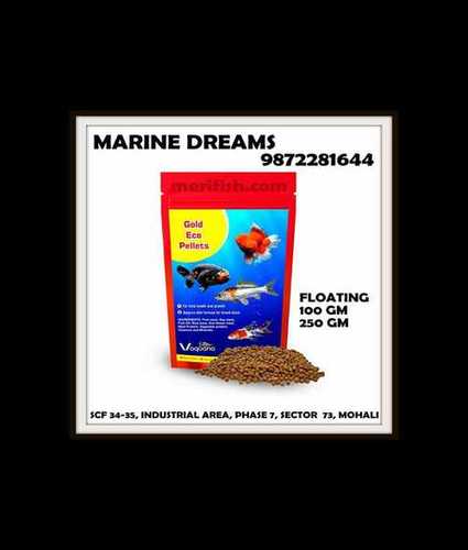 Water Soluble Vaquaria Gold Eco Pellets 250G Fish Food