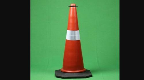 2 Kilogram Rubber Base Traffic Cone