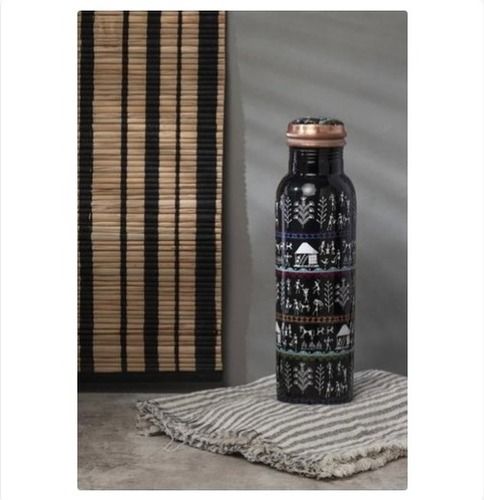 Copper Mina Print Water Bottle 1L