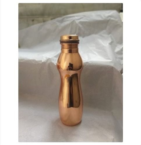 Curved Copper Water Bottle