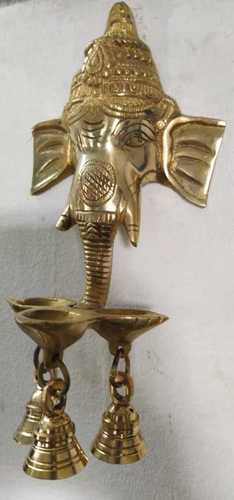 Water Resistance Ganesha Brass Door Bell