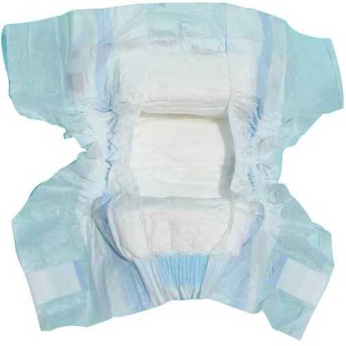 White Soft And Smooth Disposable Baby Diaper