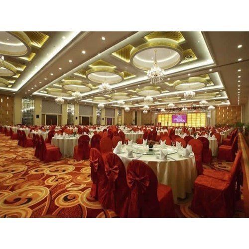 White Banquet Hall Interior Design Services