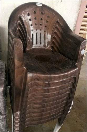 Brown Designer Plastic Chair