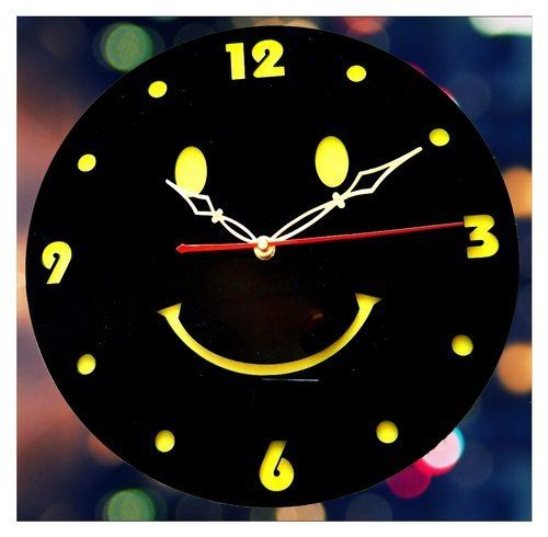 Multi Color Corporate Gift Round Clocks