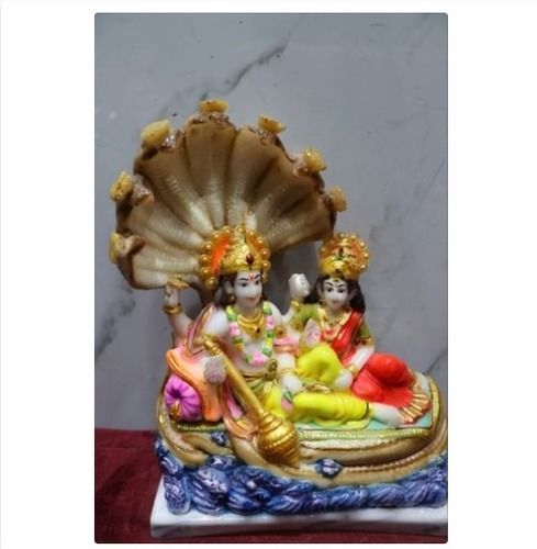 Indian Marble Laxmi Vishnu Statue