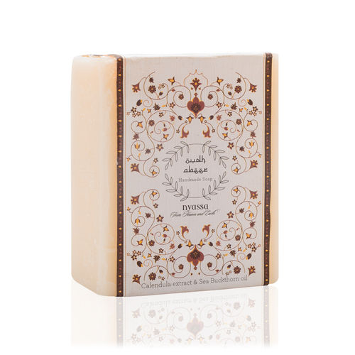 White Nyassa Oudh Abeer Middle Eastern Handmade Soap 150 Gm