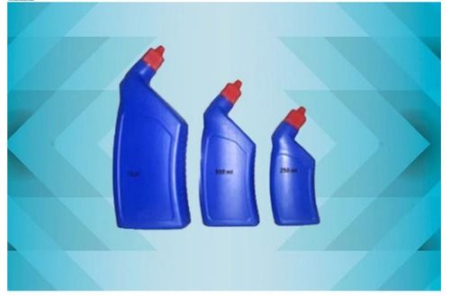 Blue Plastic Toilet Liquid Packaging Bottle