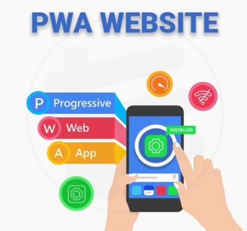 Purple Progressive Web App (Pwa) Development Service