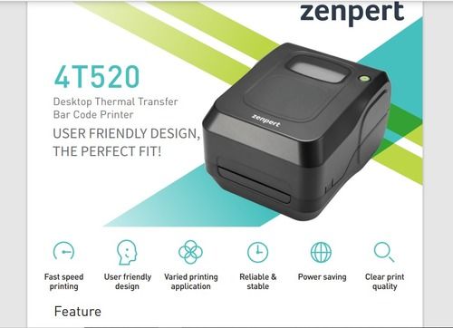 Automatic Tvs Zenpert 4T520 Barcode Label Printer