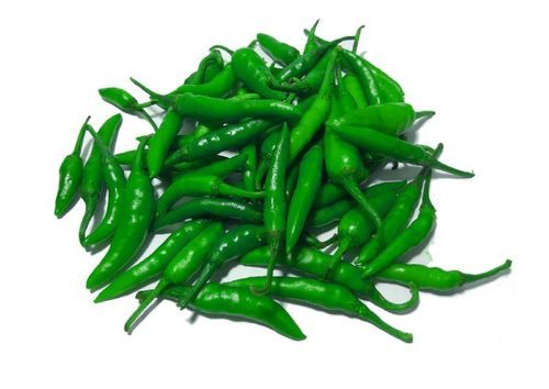 Healthy and Natural Fresh Green Chilli