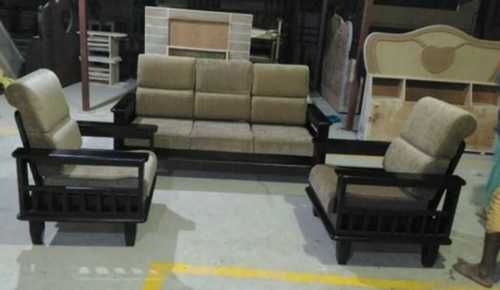 Residential Wooden Sofa Set