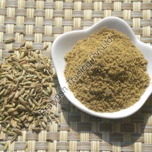 Brown Healthy And Natural Fennel Powder