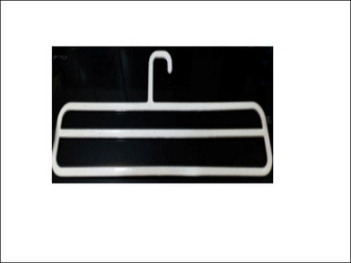 White And Black Ladies Plastic Suit Hanger