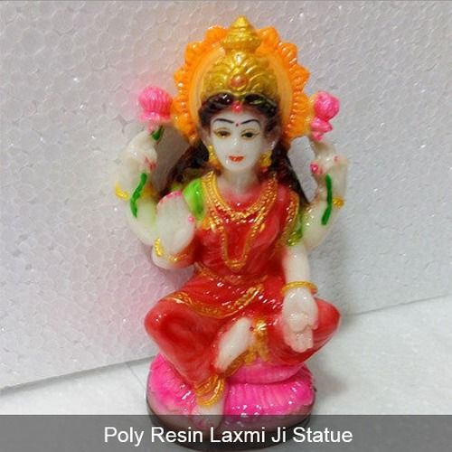 Durable Poly Resin Goddess Laxmi Statue