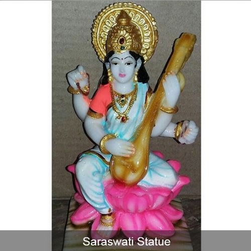 Saraswati Poly Resin Statue