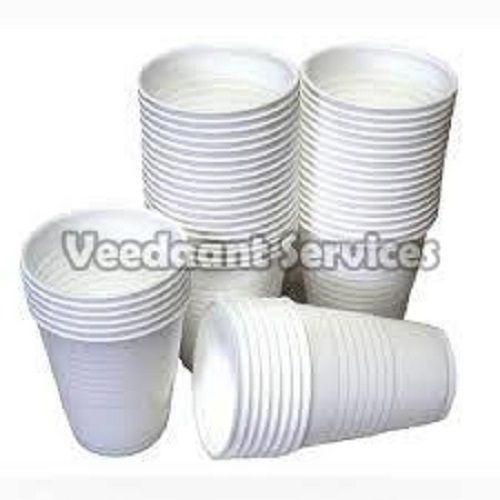 White Color Plain Disposable Cup