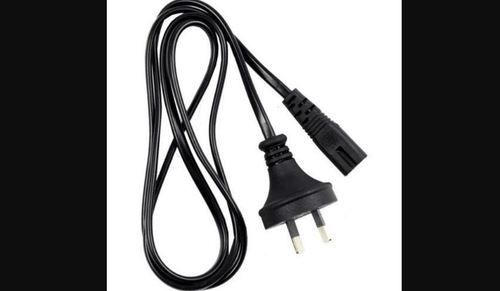 Black 2 Pin Female Power Cord