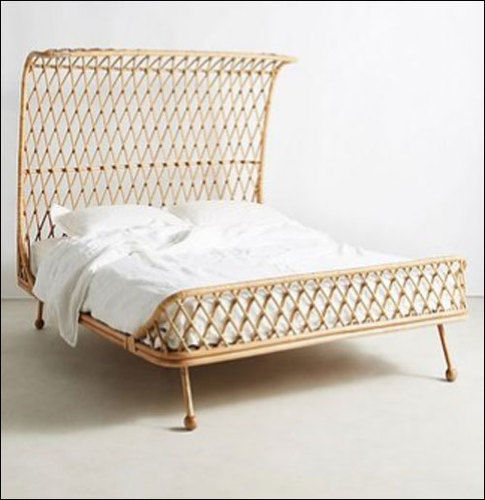 European Designer Wooden Bed