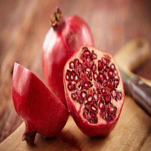 Red Healthy And Natural Fresh Pomegranate