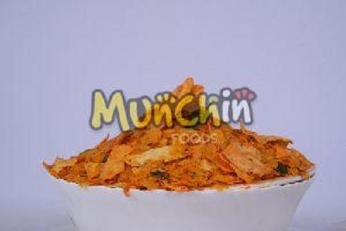Hygienically Processed Easy to Digest Spicy Papad Chivda Namkeen