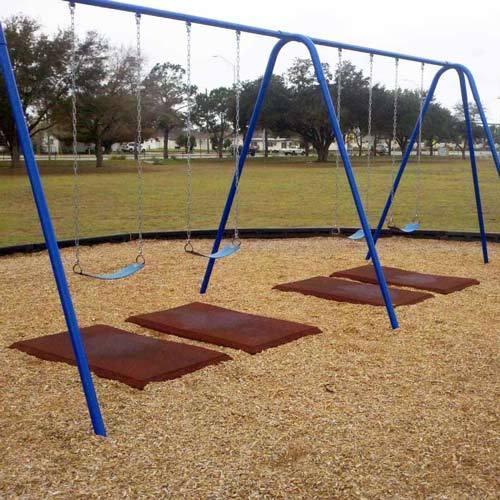 Mild Steel Kids Playground Outdoor Swings