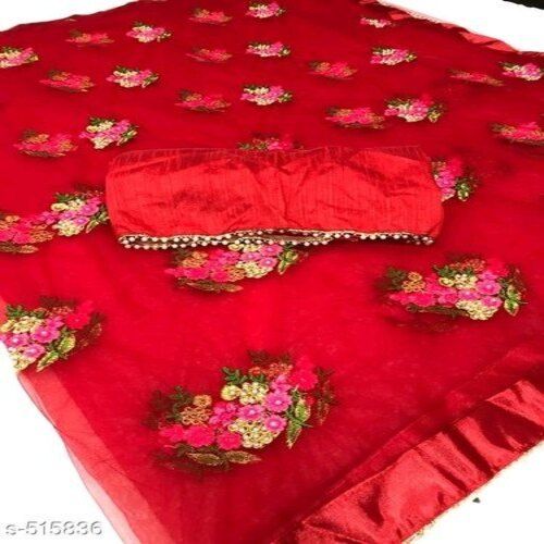 All Net, Blouse - Banglori Silk Saree