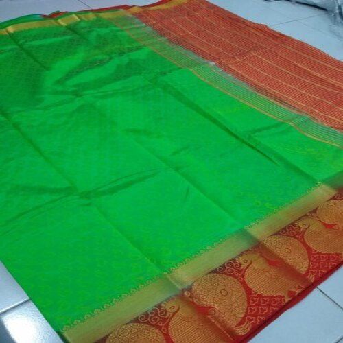 Silk Saree With Fancy Pallu