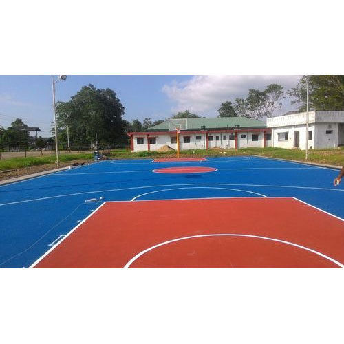 Acrylic Synthetic Basketball Court