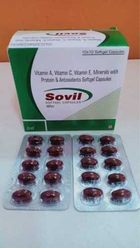 Fish Oil Softgel Capsule Suitable For: Adults