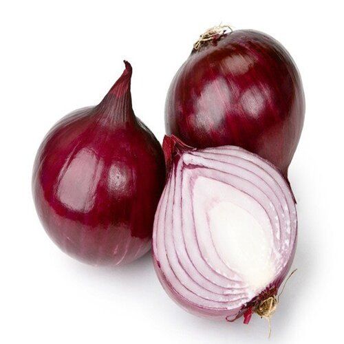 Round Healthy And Natural Fresh Red Onion